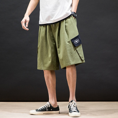 Ανδρικά καθημερινά σορτς - φαρδύ μοντέλο