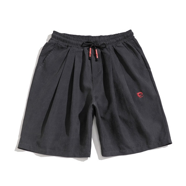 Ikdienas vīriešu šorti ar elastīgu jostasvietu