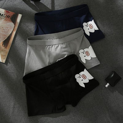 Rakendusega meeste poksijad kolmeosalises komplektis