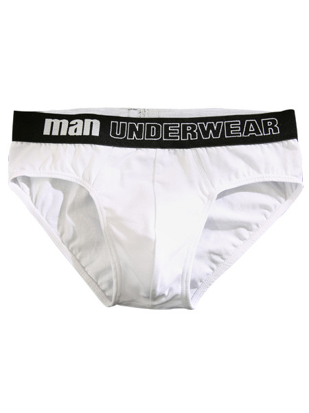 Trīs vīriešu apakšveļas komplekts ar uzrakstu