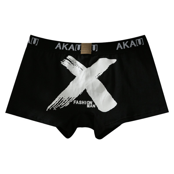 Kolmest meeste bokserist koosnev aplikatsiooni ja kirjadega komplekt