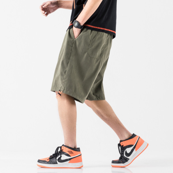 Vasaras sporta īsi šorti ar elastīgu jostasvietu