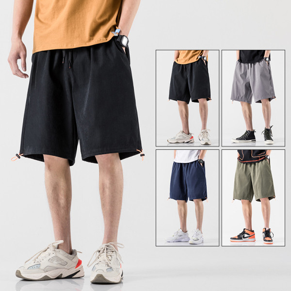 Vasaras sporta īsi šorti ar elastīgu jostasvietu