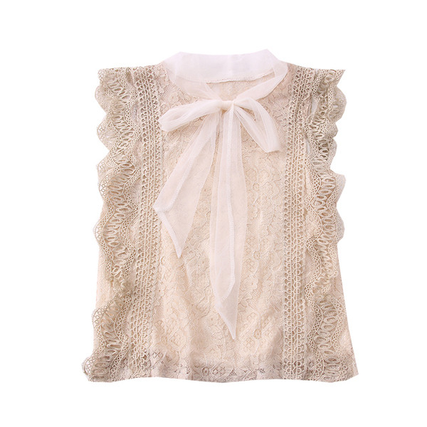 Eleganta sieviešu topus ar tilla un lenti