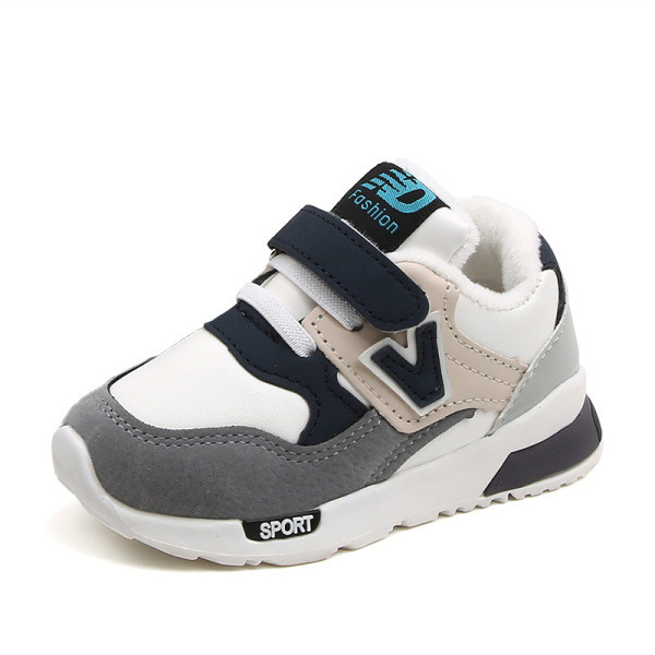 Dječje ležerne tenisice za djevojčice sa zakrpom i ravnim potplatom