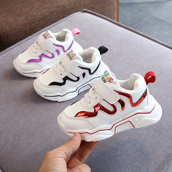 Νέο μοντέλο παιδικά αθλητικά παπούτσια με λουράκια βελκρό για κορίτσια