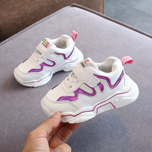 Νέο μοντέλο παιδικά αθλητικά παπούτσια με λουράκια βελκρό για κορίτσια