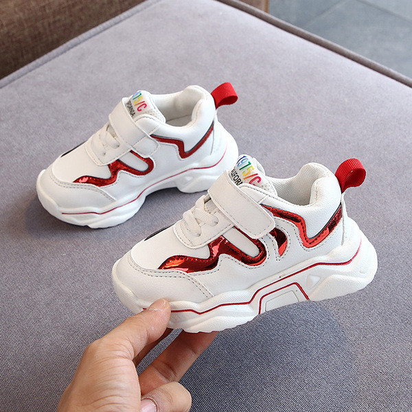 Νέο μοντέλο παιδικά αθλητικά παπούτσια με λουράκια βελκρό για κορίτσια