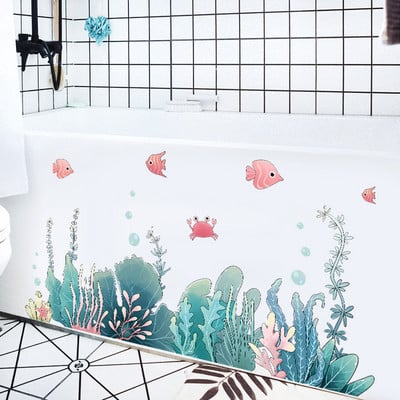 Waterproof self-adhesive wallpaper for walls and tiles suitable for the bathroom