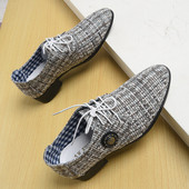 Uske muške svečane cipele s vezicama