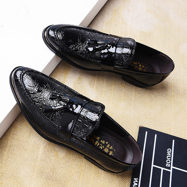 Öko-nahast meeste kingade teritatud mudel - kaks mudelit