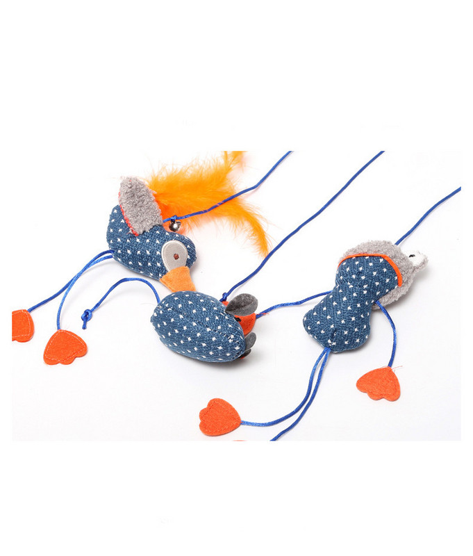 Viseća tekstilna igračka za mačke