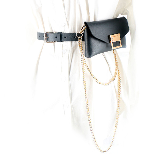 Modernne retrostiilis metallelementidega naiste vöö