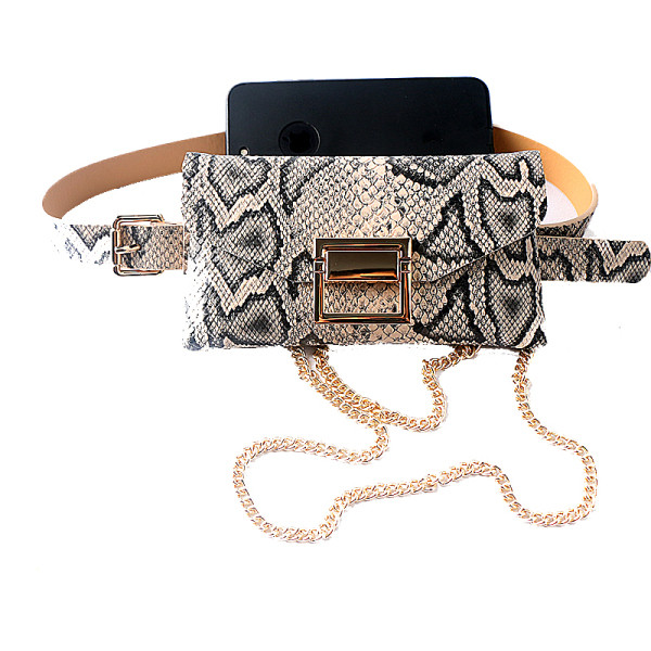 Modernne retrostiilis metallelementidega naiste vöö