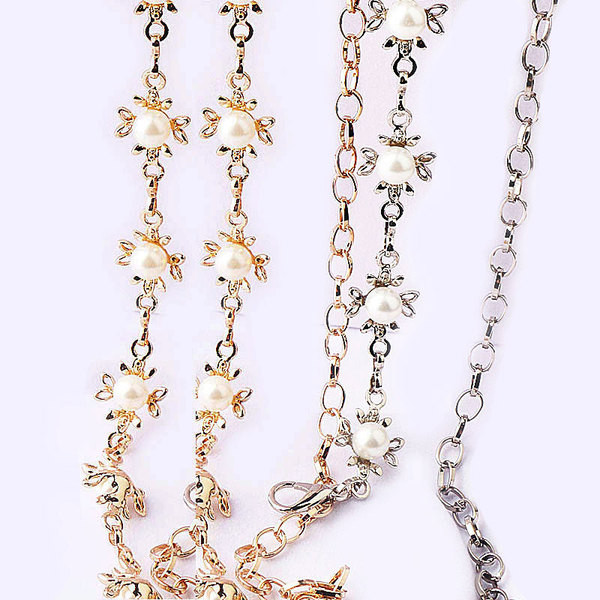 Uus mudel metallist naiste pärlitega vöö