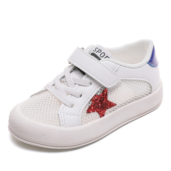 Ikdienas bērnu tenta kedas ar plakanu zoli un plāksteri