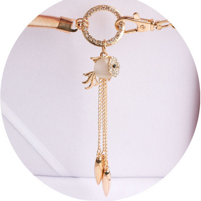 Új modell rugalmas női öv fém elemekkel - többféle modell