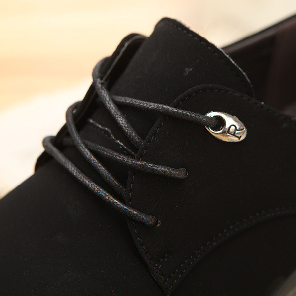 Öko-seemisnahast pidulikud meeste kingad - terava otsaga mudel