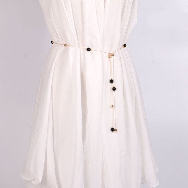 Elegantne naiste pärlitega vöö – kaks mudelit