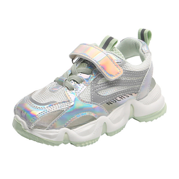 Eko-nahast laste vabaaja tossud plaastri ja kareda tallaga