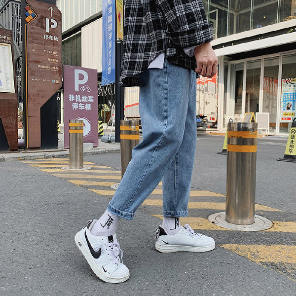 Muški proljeće-jesen obični model traperica