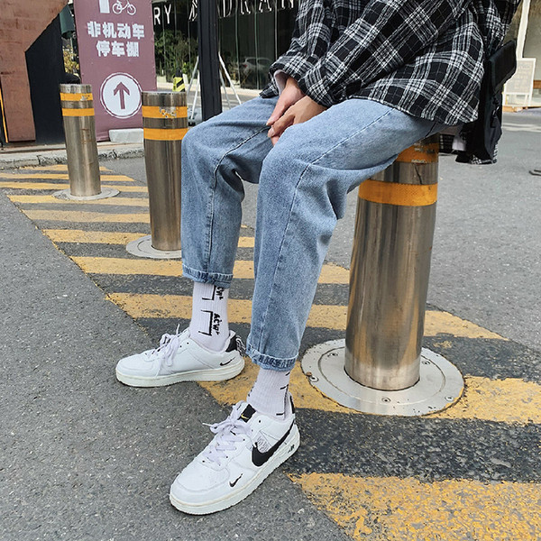 Muški proljeće-jesen obični model traperica