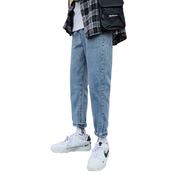 Muški proljeće-jesen obični model traperica