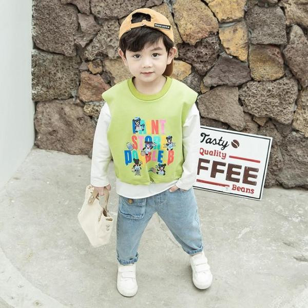 Blugi casual pentru copii potriviti pentru baieti cu buzunar