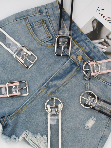 Uus mudel naiste silikoonist vöö ja metallist kinnitus - kaks mudelit