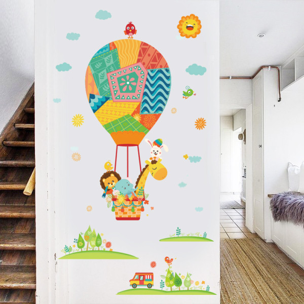 Παιδικό αυτοκόλλητο με ζωάκια κατάλληλο για παιδικό δωμάτιο