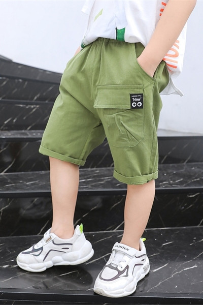 Taskutega vabaaja laste lühikesed püksid poistele