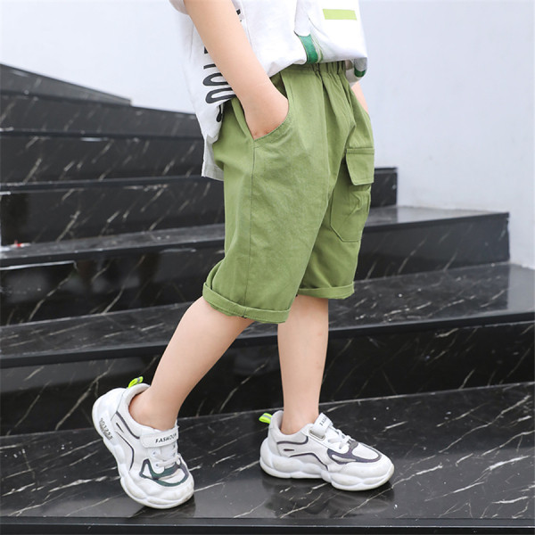 Taskutega vabaaja laste lühikesed püksid poistele