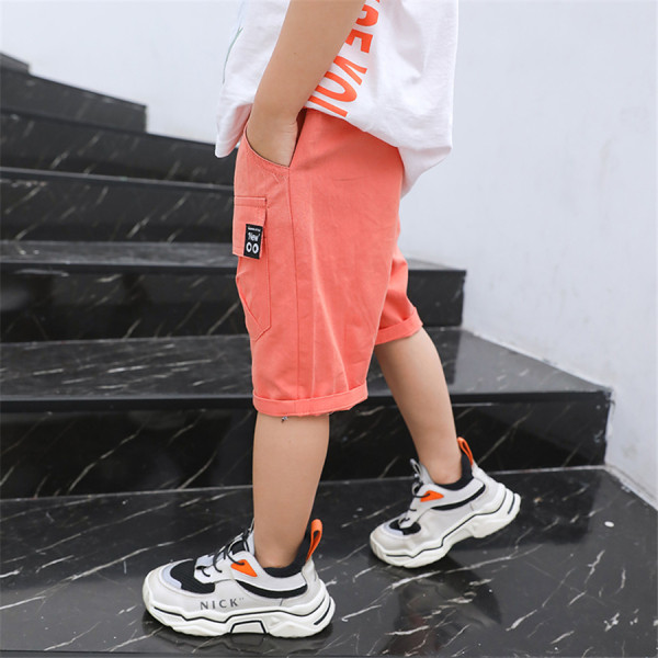 Taskutega vabaaja laste lühikesed püksid poistele