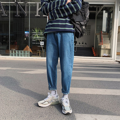 Blugi barbati primavara-toamna model drept