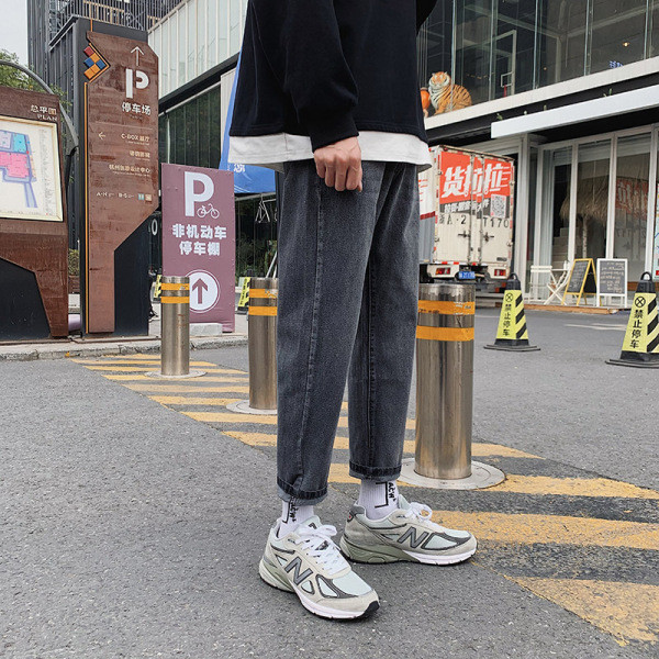 Blugi barbati primavara-toamna model drept