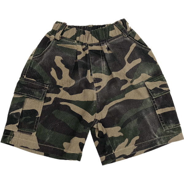 Pantaloni scurți casual cu buzunar pentru băieți