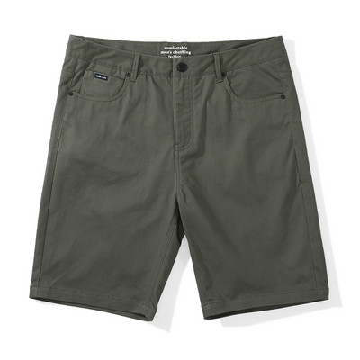 Pantaloni casual de vara pentru barbati cu buzunare