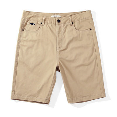 Pantaloni casual de vara pentru barbati cu buzunare