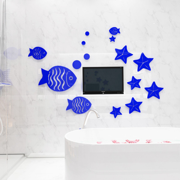 Autocolant 3D de perete autoadeziv potrivit pentru camera copiilor