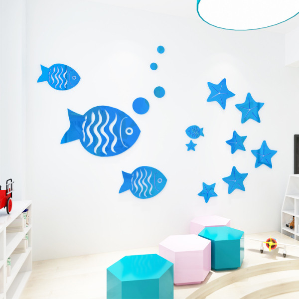 Autocolant 3D de perete autoadeziv potrivit pentru camera copiilor