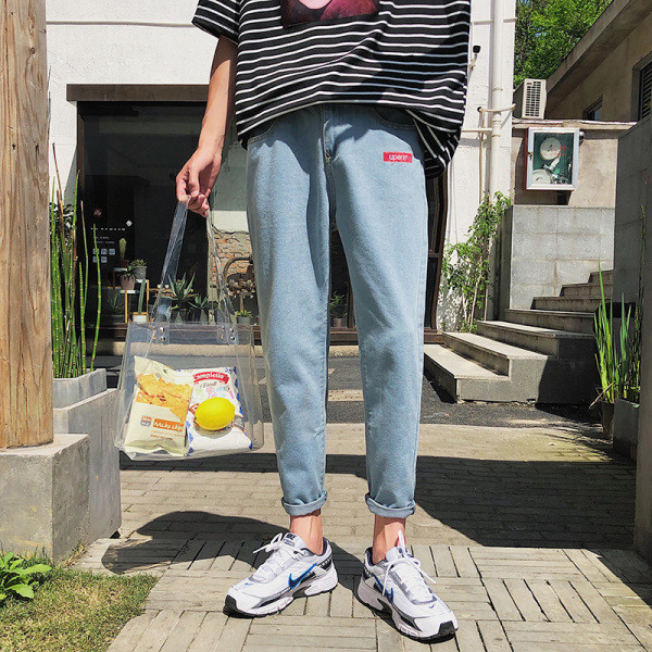 Tavaline meeste teksapükste mudel