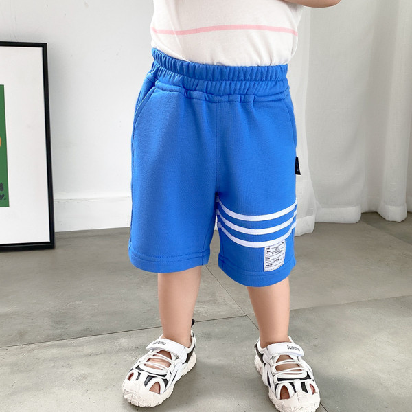 Casual παιδικά σορτς με ελαστική μέση για αγόρια