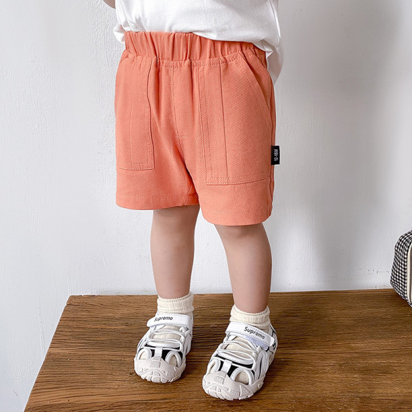 Παιδικά σορτς με τσέπες και ελαστική μέση