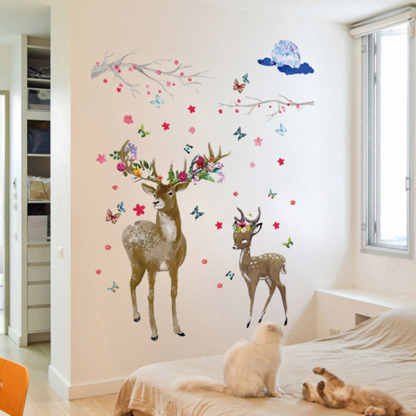 Παιδικά αυτοκόλλητα με άνιμαλ πριντ