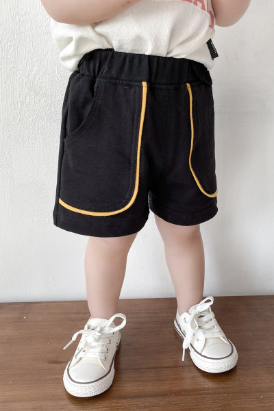 Casual παιδικά σορτς με τσέπες