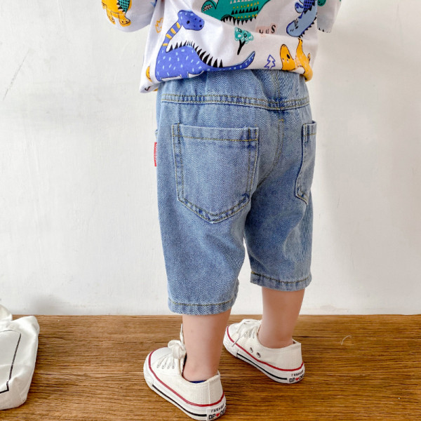 Rebenenud kummiku ja taskutega vabaaja lasteteksad poistele