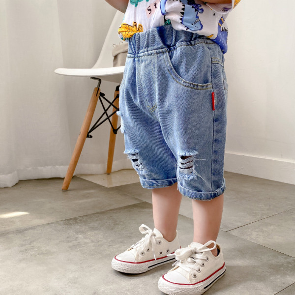 Rebenenud kummiku ja taskutega vabaaja lasteteksad poistele