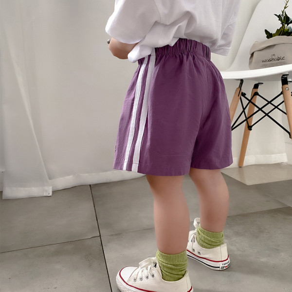 Casual παιδικά σορτς με ελαστική μέση