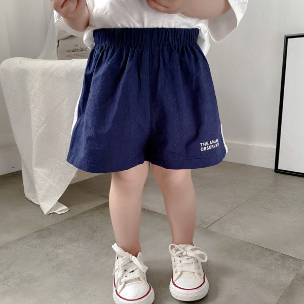 Casual παιδικά σορτς με ελαστική μέση