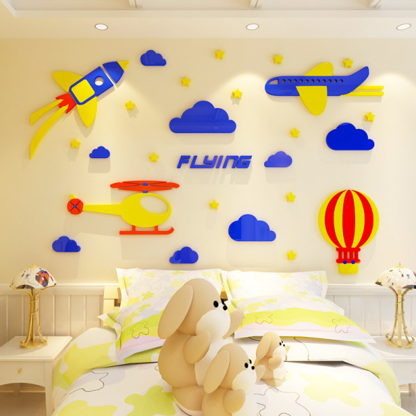 Αυτοκόλλητο παιδικό  3D για τη διακόσμηση παιδικού δωματίου